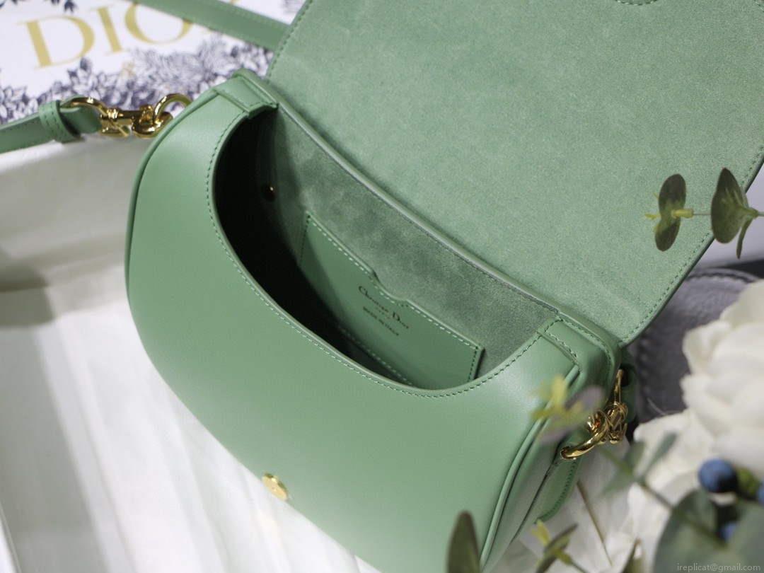 Dior M9319 Medium dior Bobby bag Light Green box Calfskin
