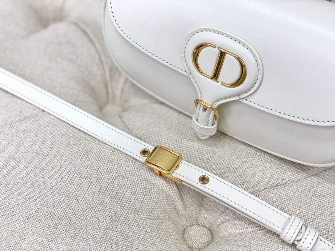 Dior M9327 dior Bobby bag East West White Box Calfskin
