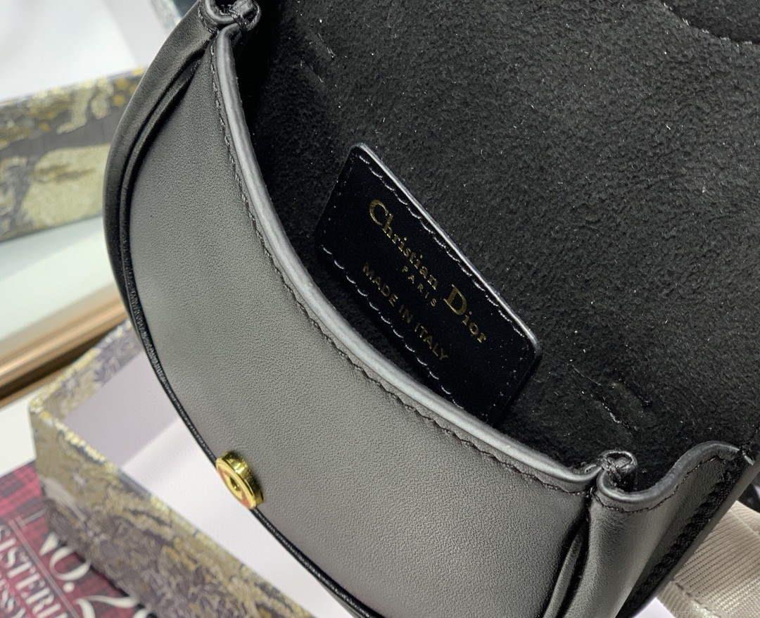 Dior M2278 Mini Bobby bag Black Box Calfskin