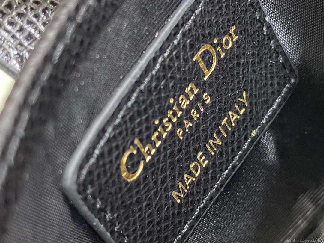 Dior 30 MONTAIGNE 5-Gate Card Holder Organ Card Holder S2058 Grained Calfskin D0012