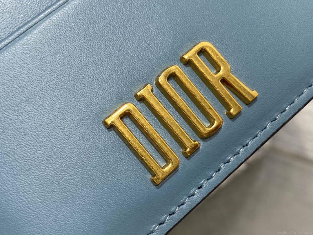 Dior Five-Slot Card Holder S5130 Grained Calfskin D0022