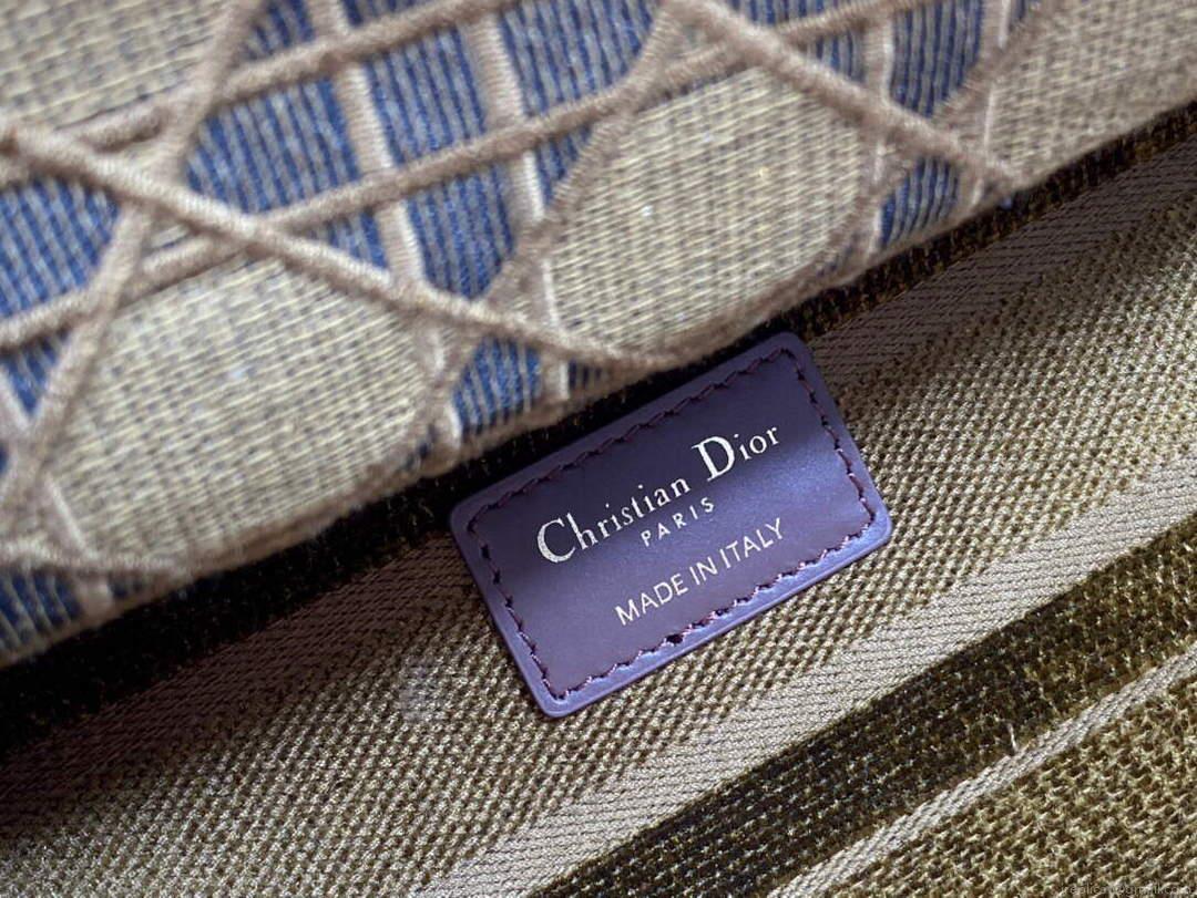 Dior M0565 Medium Lady D-lite Embroidery Bag