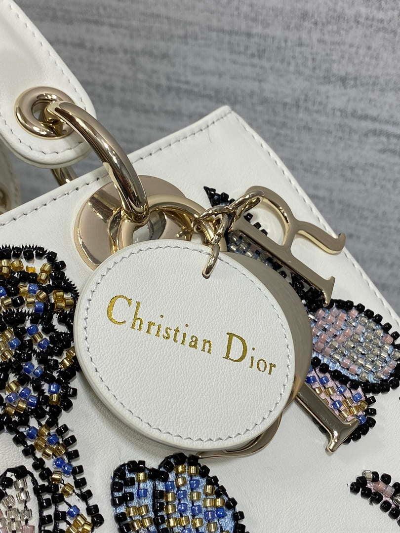 Dior M0565 Medium Lady D-Lite beaded Embroidery M1084
