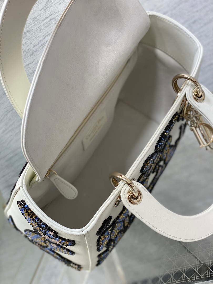 Dior M0565 Medium Lady D-Lite beaded Embroidery M1084