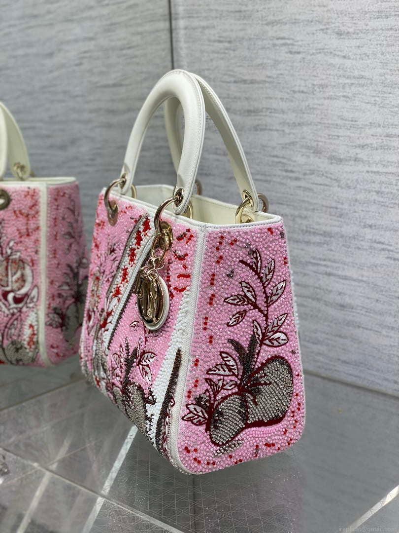 Dior M0565 Medium Lady D-Lite beaded Embroidery M1085