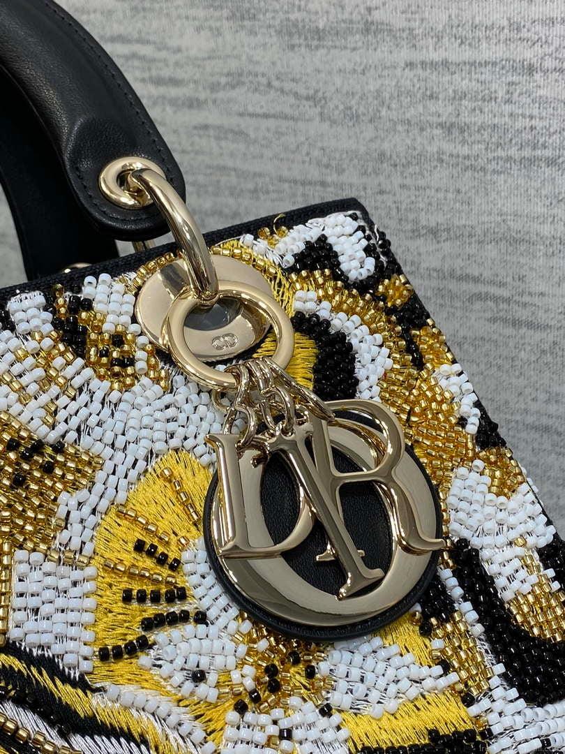 Dior M0565 Medium Lady D-Lite beaded Embroidery M1088