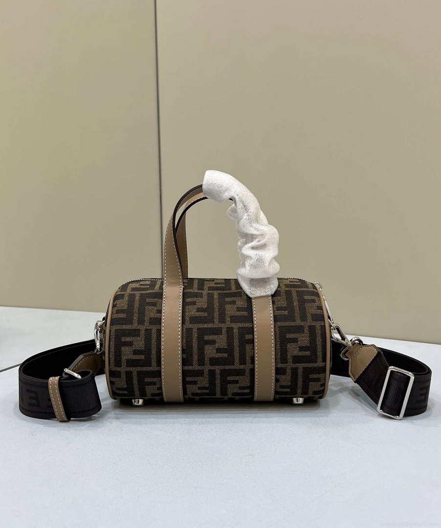 Fendi 7VA570 Mini bag Brown FF fabric bag