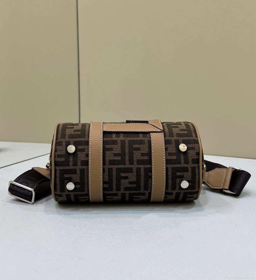 Fendi 7VA570 Mini bag Brown FF fabric bag