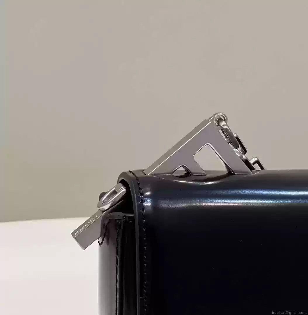 Fendi 8BS072 Fendi First Sight Black leather mini bag