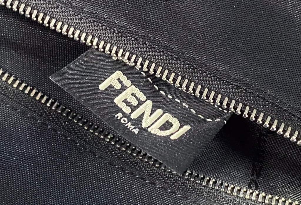Fendi Backpack Waterproof nylon 2250 Black