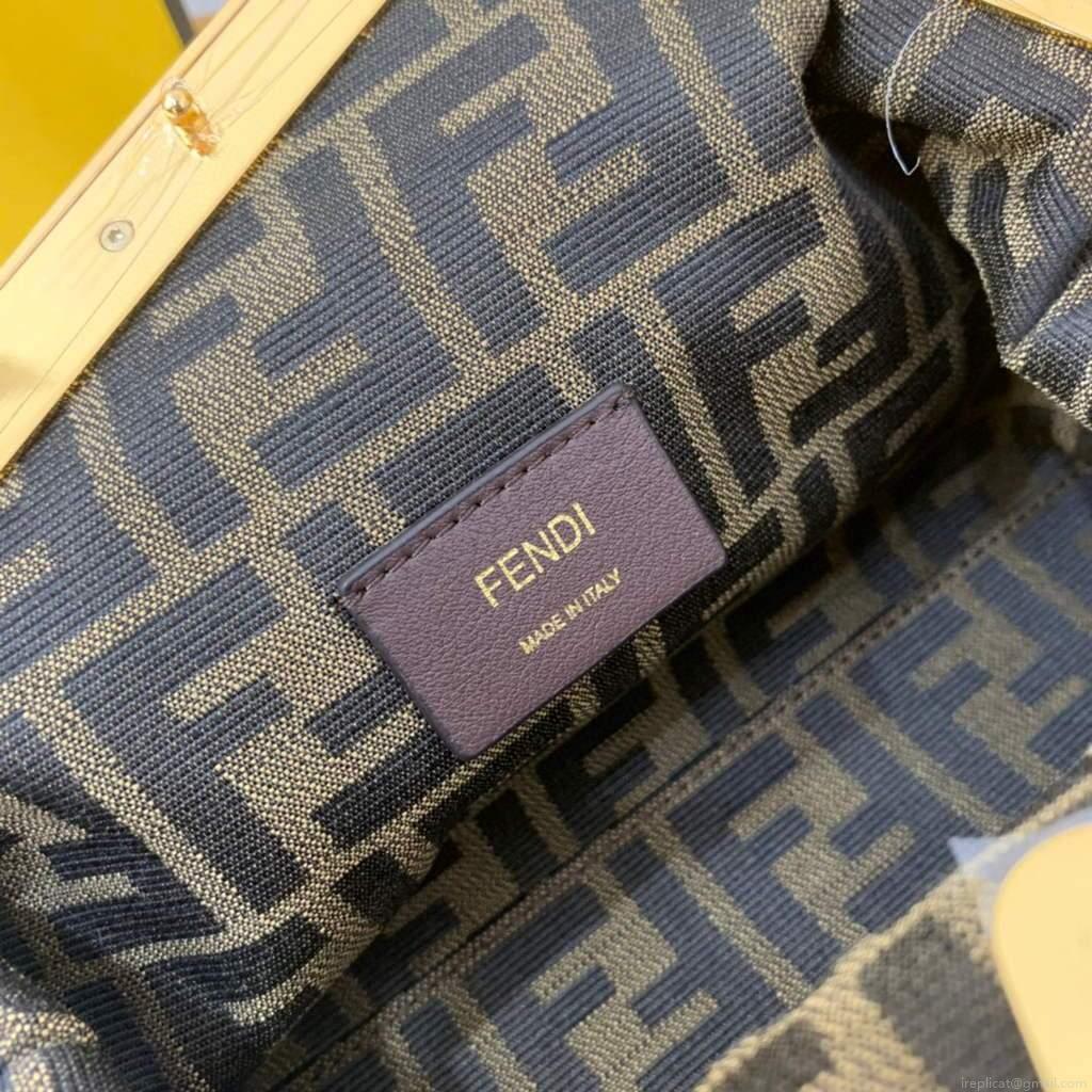 Fendi FIRST Small Bag 8BP129 Light Pink Leather