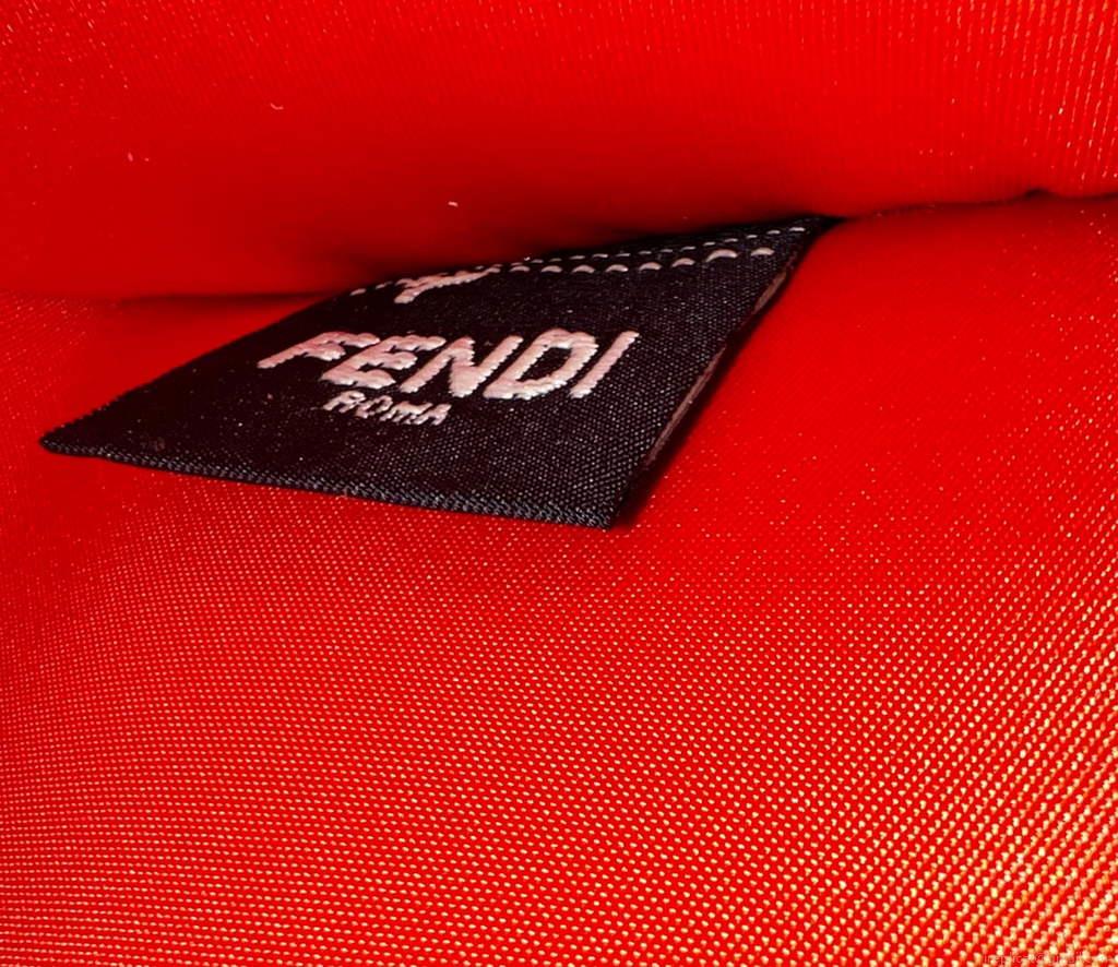 Fendi 8BS051 Mini Sunshine Shopper Bag 8527 Red