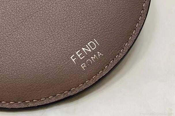 Fendi 8526 Phone Shoulder Bag Gray