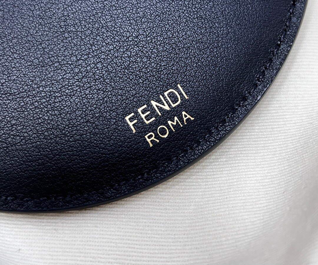 Fendi 8526 Phone Shoulder Bag Black
