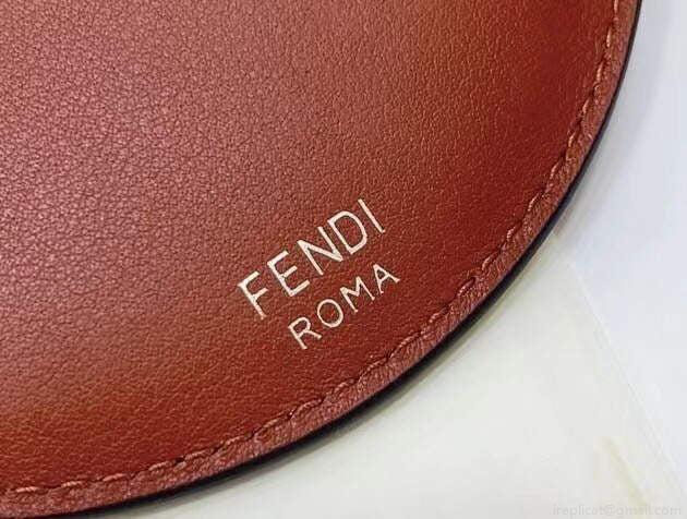 Fendi 8526 Phone Shoulder Bag Brown