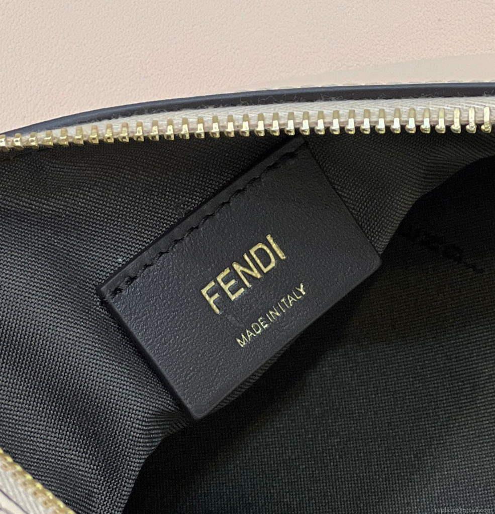 Fendi 8BR799 Fendigraphy Medium Pink laminated leather bag