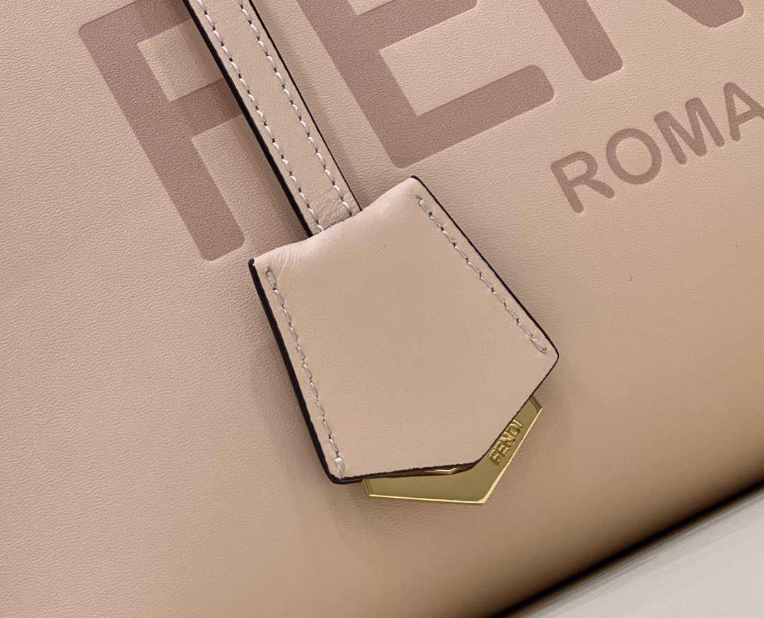 Fendi 8BL146 By The Way Medium Pink leather Boston bag