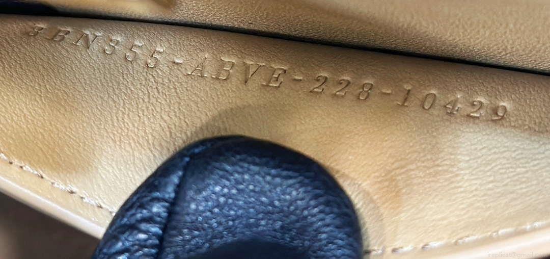 Fendi 8BN335 Peekaboo ISeeU Petite Apricot interlace leather bag 80138S