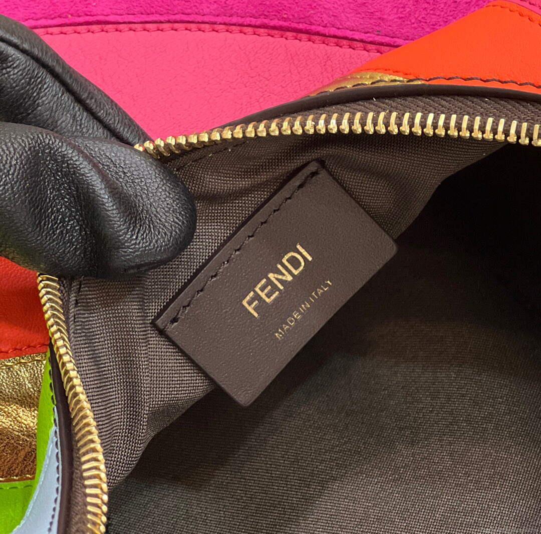 Fendi 8BR798 Fendigraphy Small 80056M Multicolor leather Bag