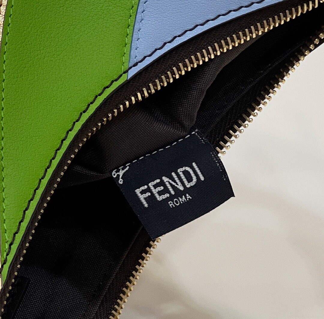 Fendi 8BR798 Fendigraphy Small 80056M Multicolor leather Bag