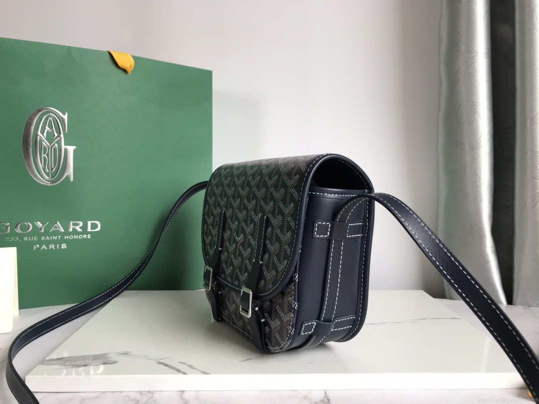 Goyard 2MMLTY01CL02P Belvedere MM Bag GY020098 Black