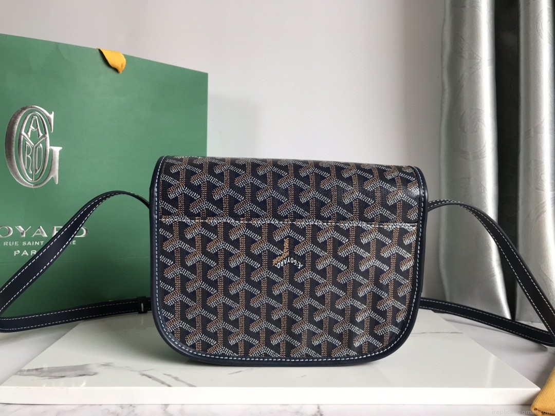 Goyard 2MMLTY01CL02P Belvedere MM Bag GY020098 Black