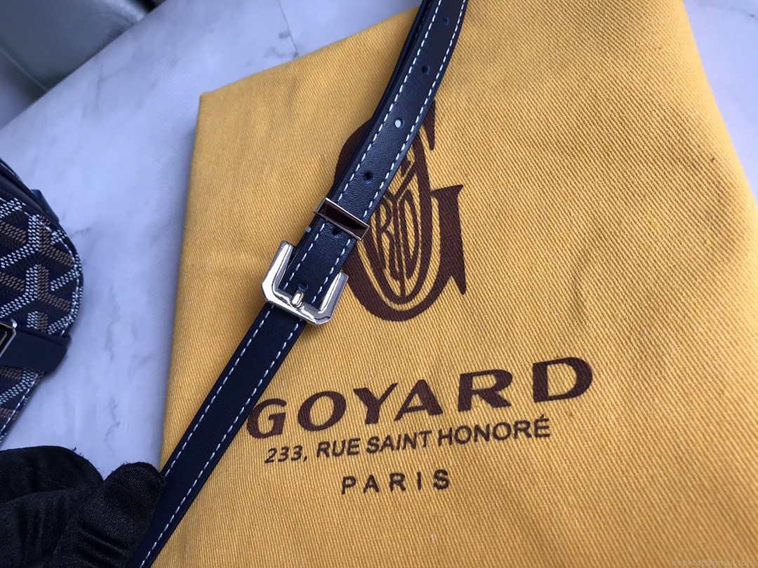 Goyard 2MMLTY01CL02P Belvedere MM Bag GY020098 Black