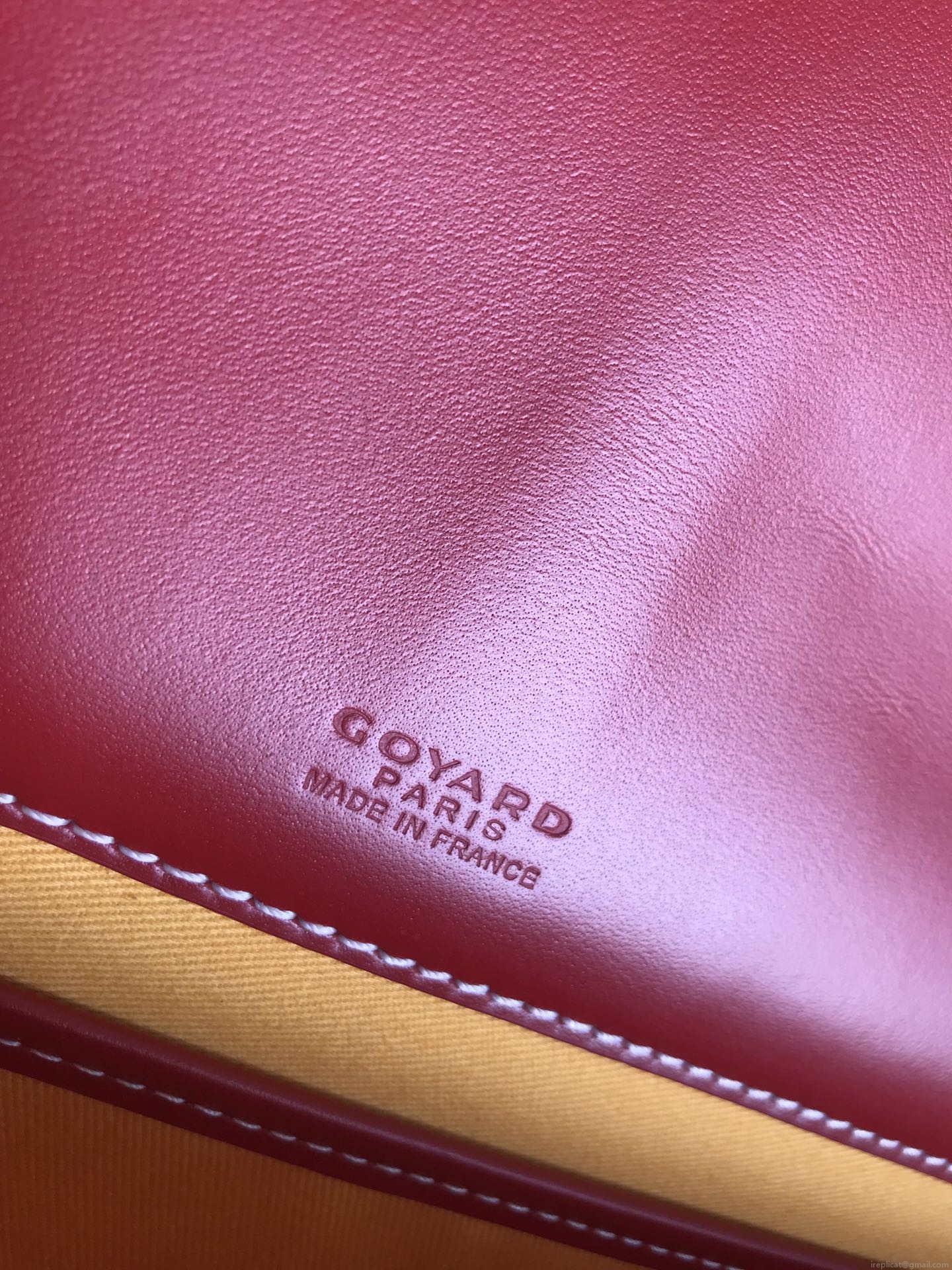 Goyard 2MMLTY01CL01P Belvedere MM Bag GY020183 Red