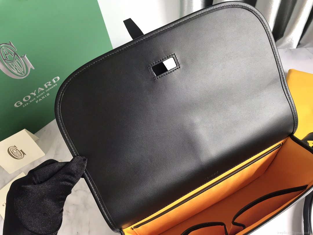 Goyard 2MMLTY01CL01P Belvedere MM Bag GY020183 Brown with Black