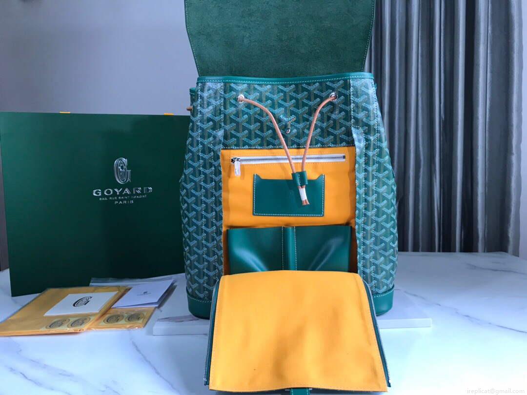 Goyard ALPIN2MMLTY Alpin MM Backpack Green