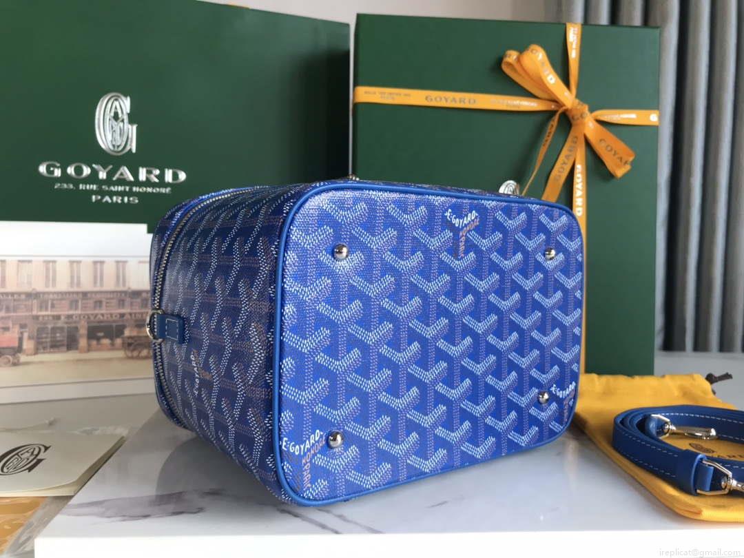 Goyard MUSEVAPMLTY01CL03P Muse Vanity Case PM Bag Blue