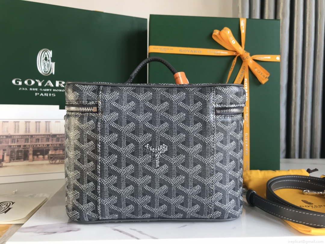 Goyard MUSEVAPMLTY01CL03P Muse Vanity Case PM Bag Gray