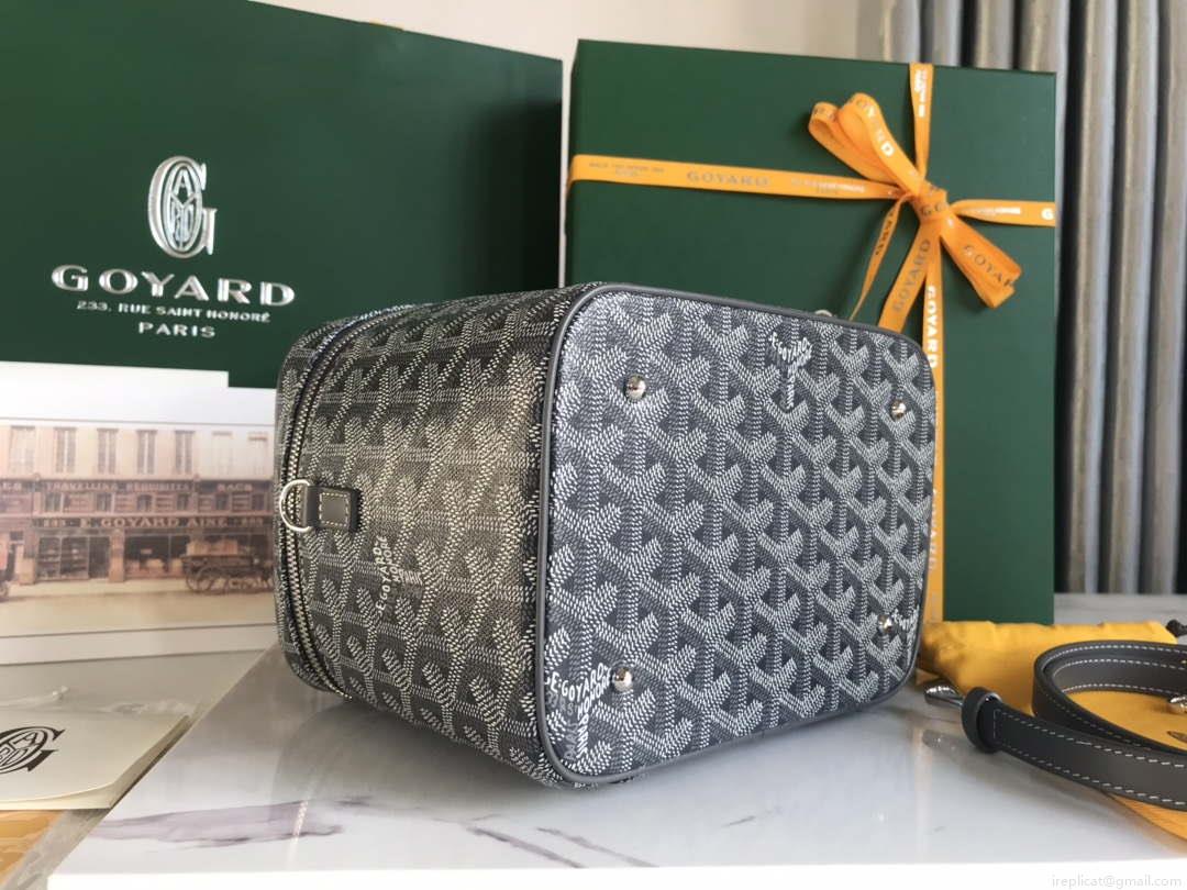 Goyard MUSEVAPMLTY01CL03P Muse Vanity Case PM Bag Gray