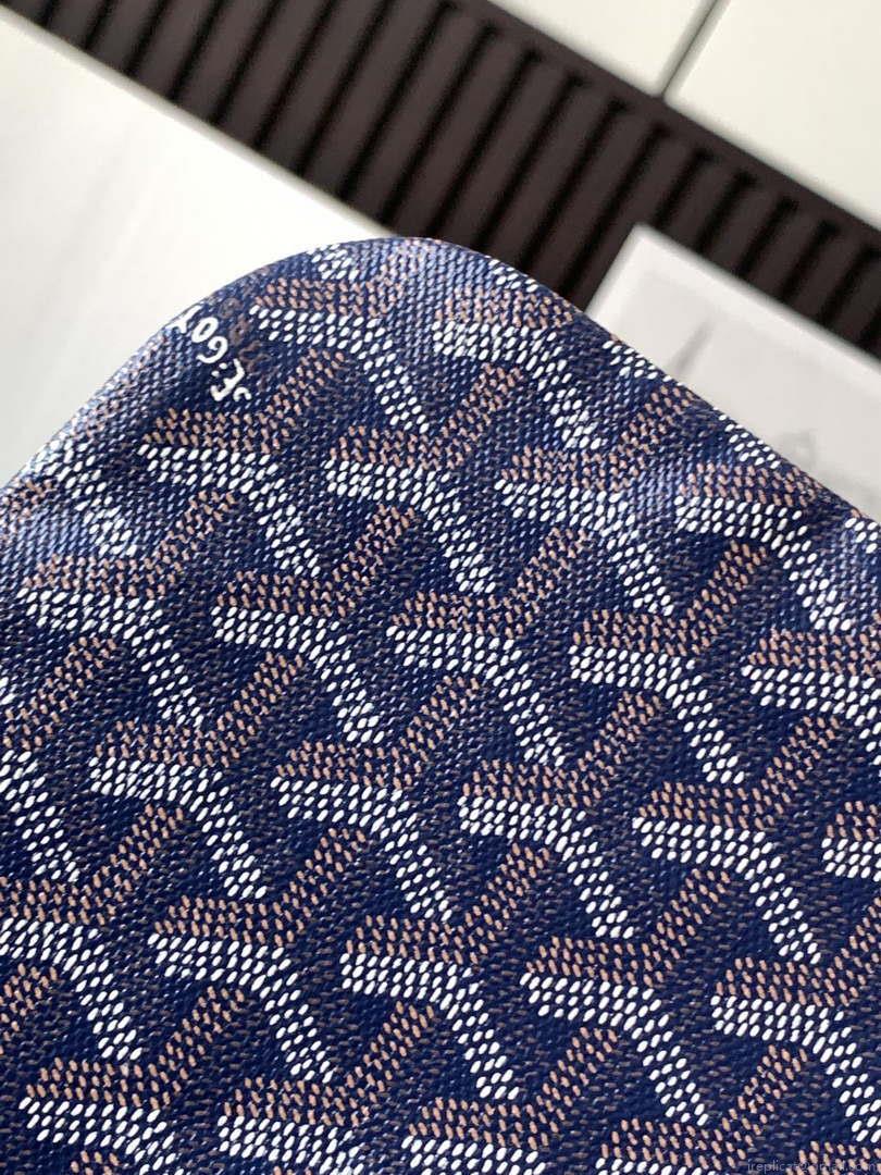 Goyard POICLAPMLTY11CL61P Poitiers Claire Voie Bag Navy Blue