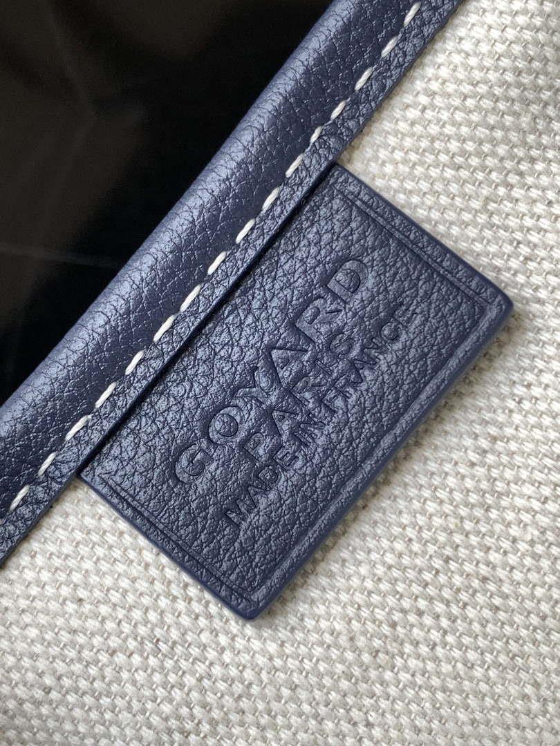 Goyard POICLAPMLTY11CL61P Poitiers Claire Voie Bag Navy Blue