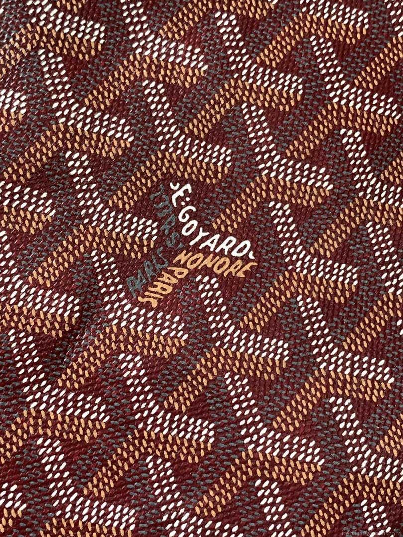 Goyard POICLAPMLTY11CL61P Poitiers Claire Voie Bag Wine Red