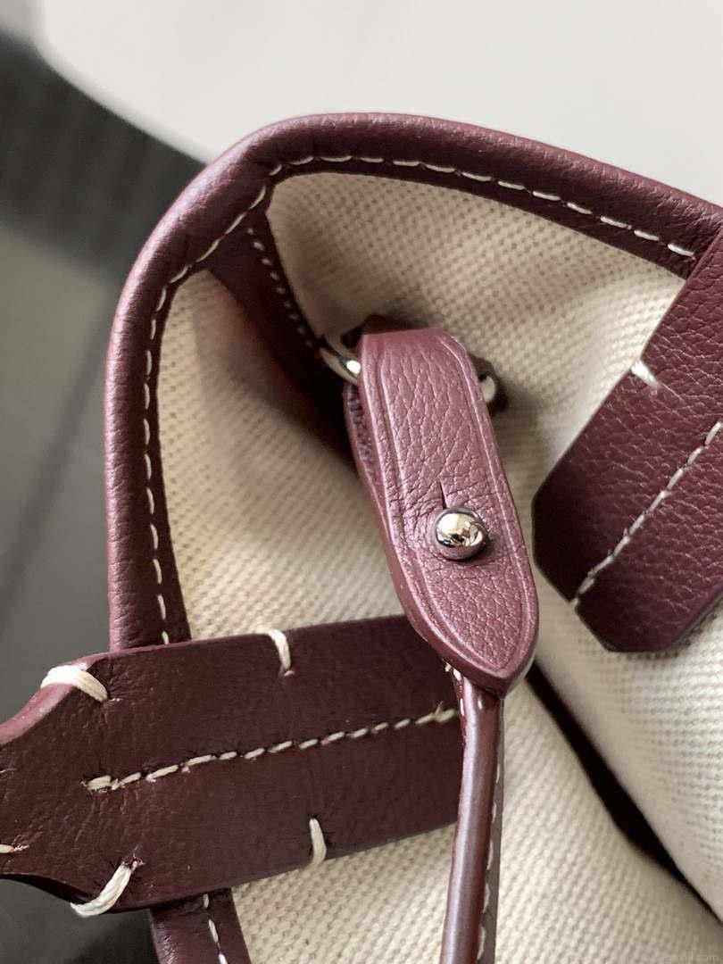 Goyard POICLAPMLTY11CL61P Poitiers Claire Voie Bag Wine Red