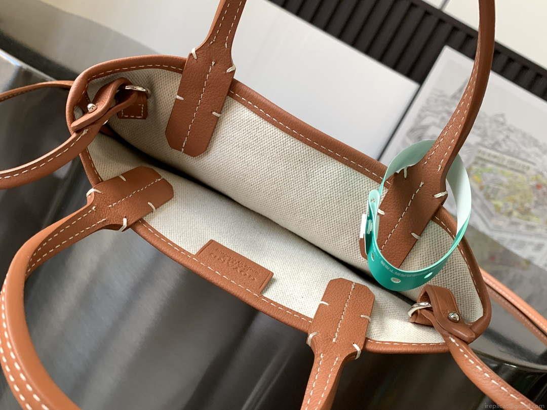 Goyard POICLAPMLTY11CL61P Poitiers Claire Voie Bag Black &Brown