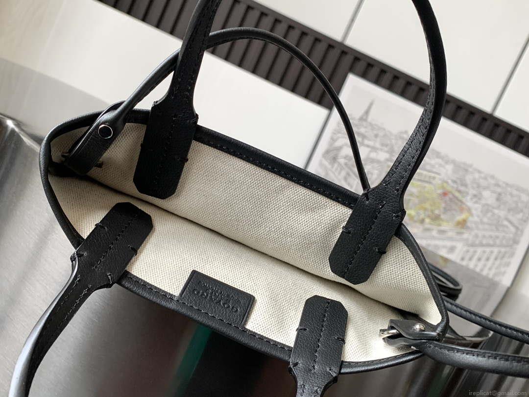 Goyard POICLAPMLTY11CL61P Poitiers Claire Voie Bag Black brown