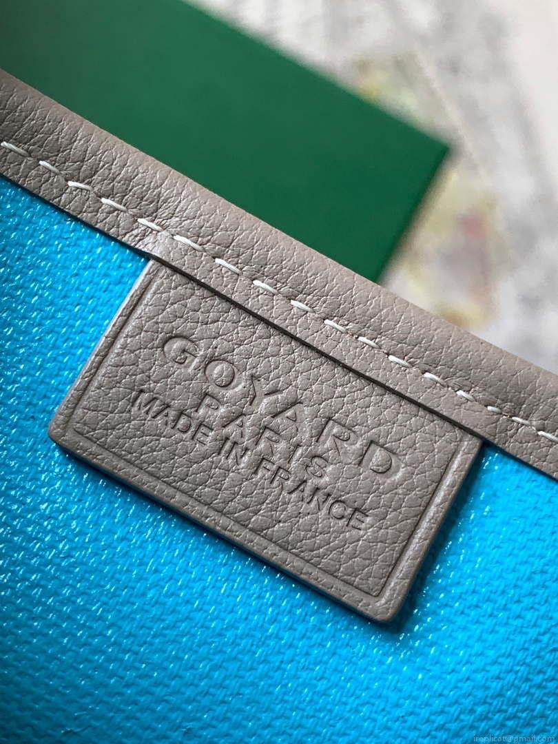 Goyard POICLAPMLTY11CL61P Poitiers Claire Voie Bag Blue &Gray