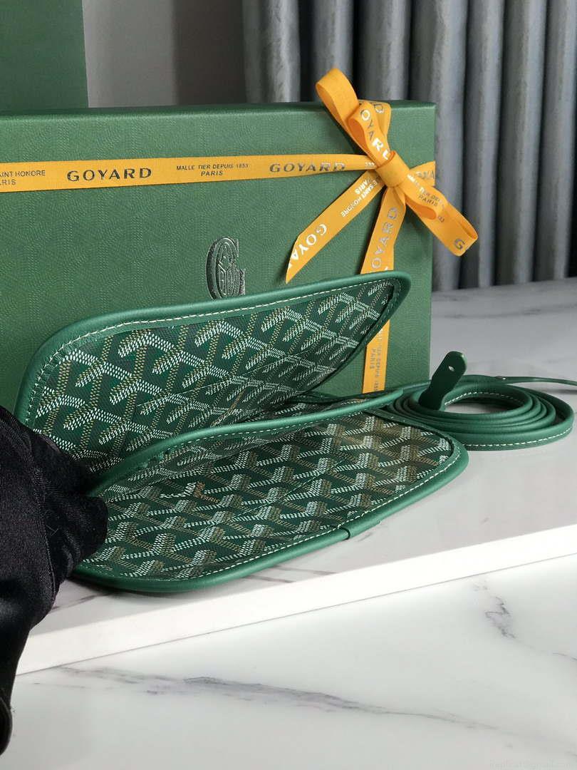 Goyard PLUMETPMLTY50CL50P Portefeuille Plumet Pocket Wallet Green