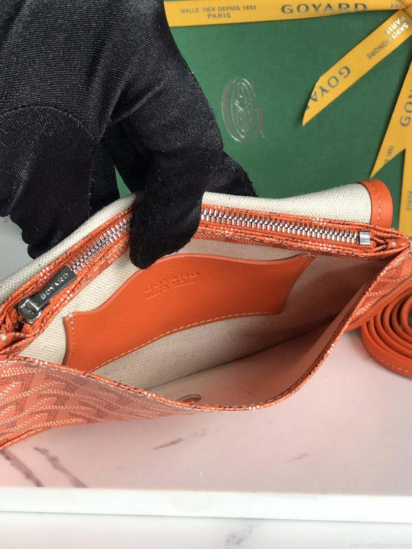 Goyard PLUMETPMLTY50CL50P Portefeuille Plumet Pocket Wallet Orange