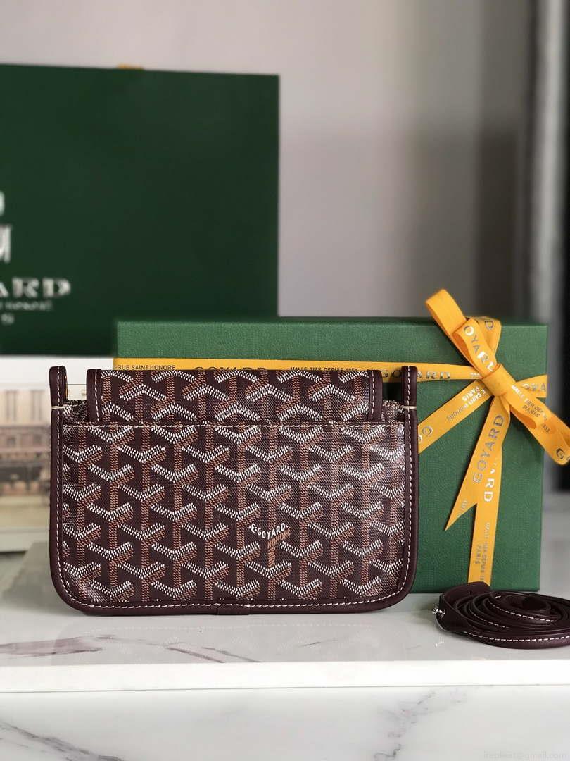 Goyard PLUMETPMLTY50CL50P Portefeuille Plumet Pocket Wallet Wine Red