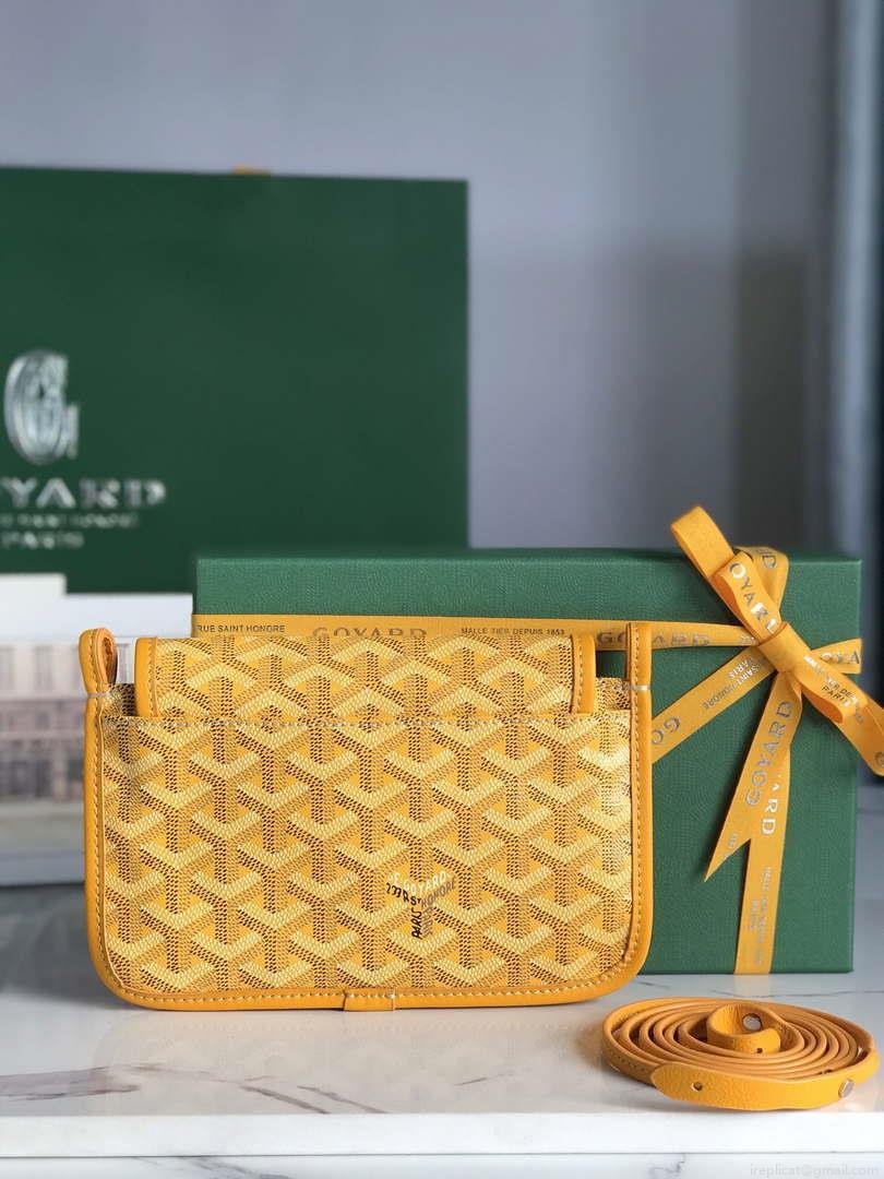 Goyard PLUMETPMLTY50CL50P Portefeuille Plumet Pocket Wallet Yellow