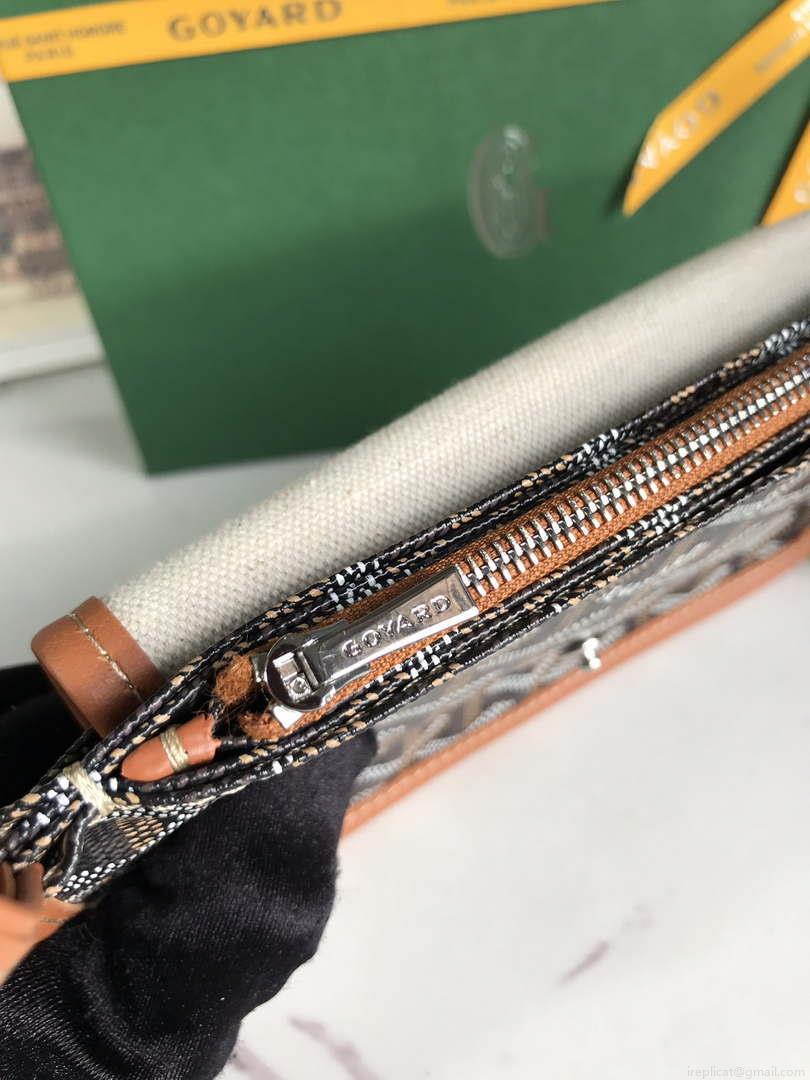 Goyard PLUMETPMLTY50CL50P Portefeuille Plumet Pocket Wallet Black& Brown