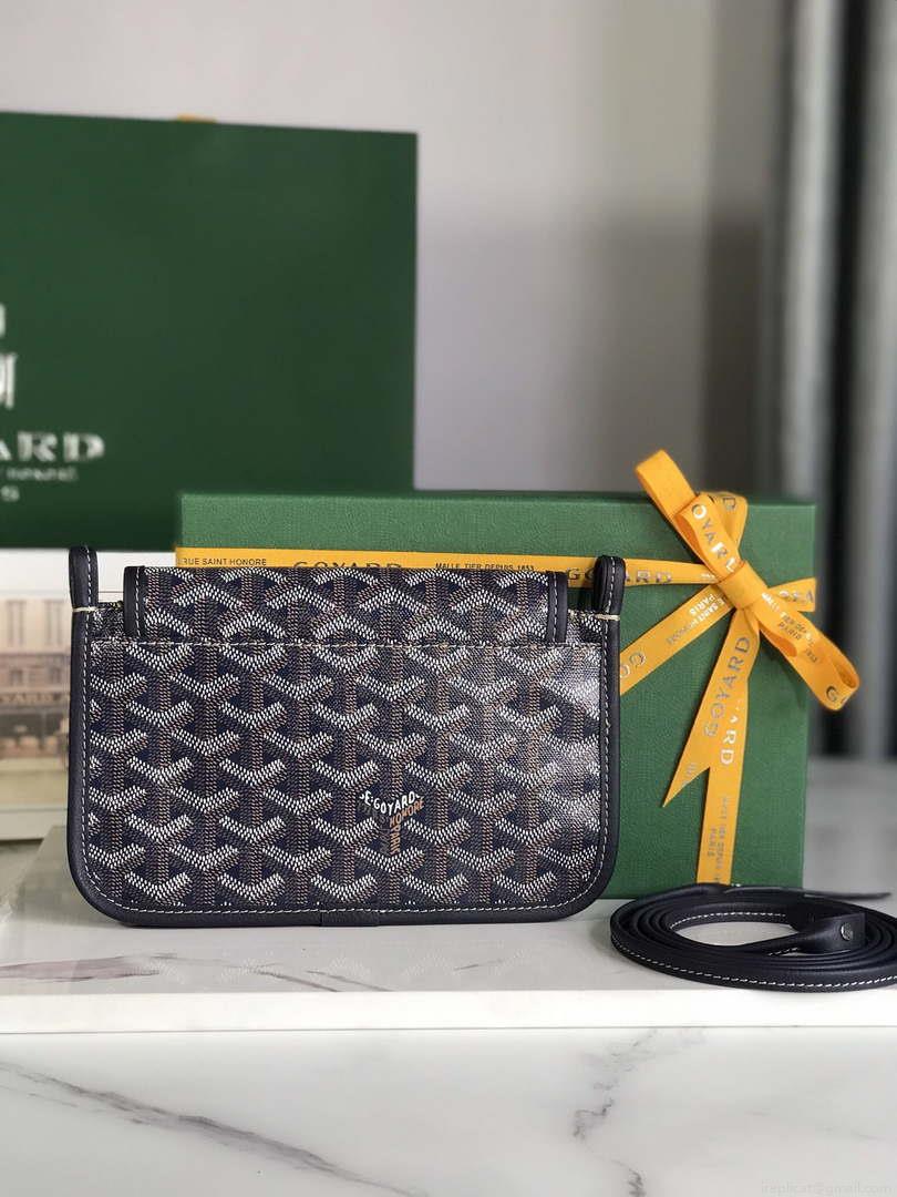 Goyard PLUMETPMLTY50CL50P Portefeuille Plumet Pocket Wallet Navy Blue
