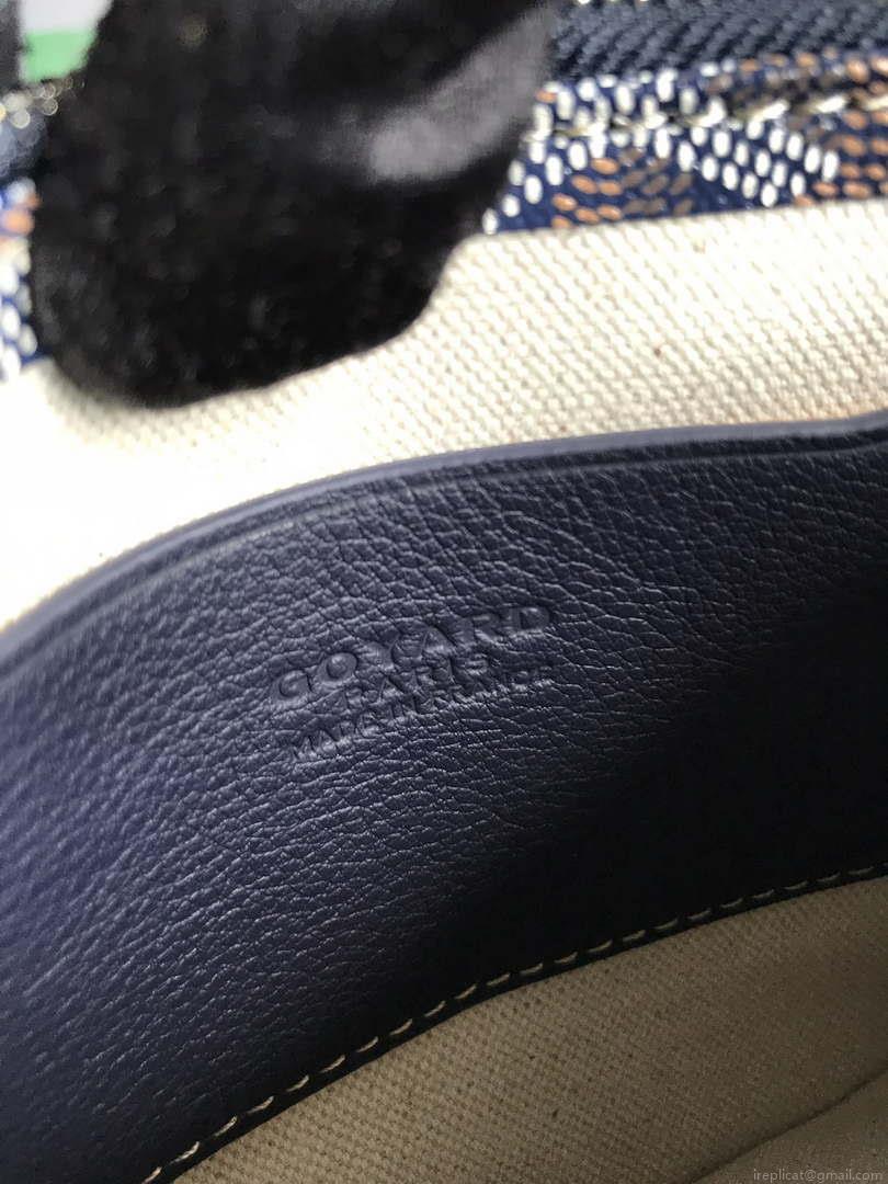 Goyard PLUMETPMLTY50CL50P Portefeuille Plumet Pocket Wallet Navy Blue