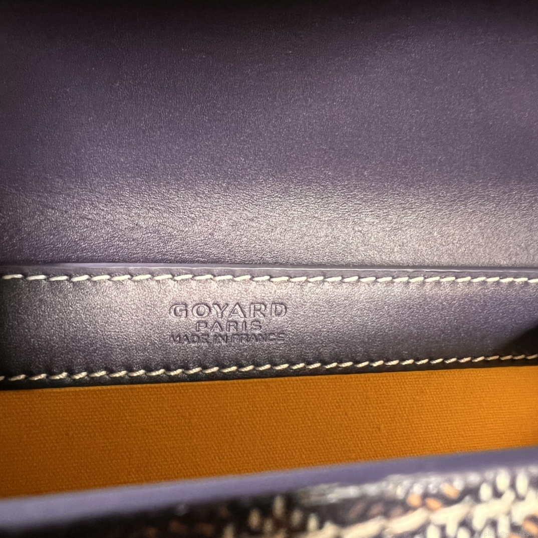 Goyard BPMLTY07CL07P Sac Saigon Pm Bag Navy Blue