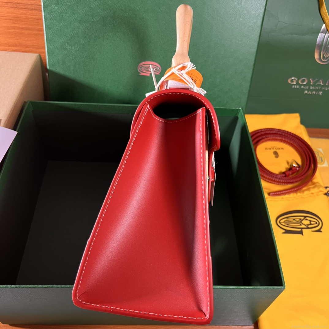 Goyard BPMLTY07CL07P Sac Saigon Pm Bag Red