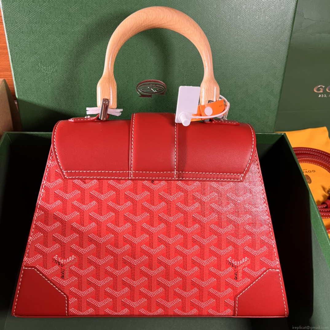 Goyard BPMLTY07CL07P Sac Saigon Pm Bag Red